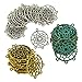 MonkeyJack 60 Pieces Vintage Indian Dream Catcher Charms Pendants Connectors DIY Jewelry Finding Multicolor