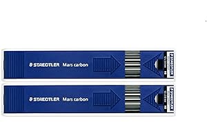 Staedtler Mars Carbon Lead, 12 x 2mm, HB (200-HB) - Pack of 2