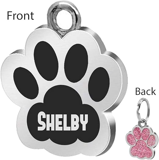 cat id tag engraved