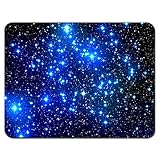 Meffort Inc Standard 9.5 x 7.9 Inch Mouse Pad (Galaxy Stars 1)