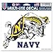 United States US Naval Academy Navy Goat Mascot 5x6 Auto Car Truck Decal Sticker