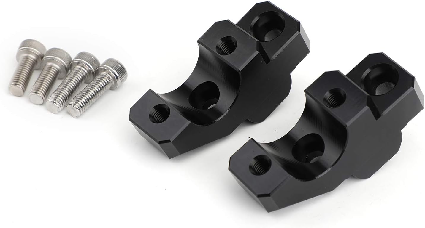 Artudatech Motorcycle Handlebar Riser Extensions, Moto 30mm Up, 20mm