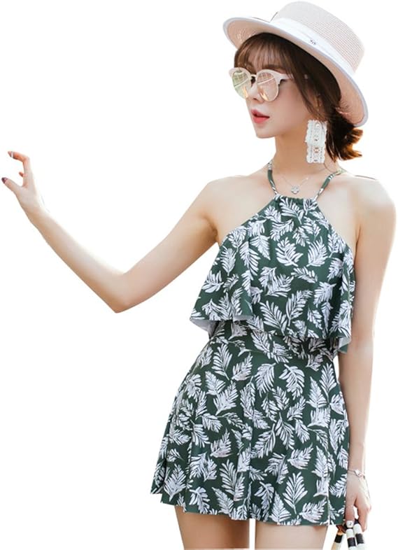 Amazon 水着 レディース 体型カバー 胸パッド付き 温泉 海水浴 水泳 肌触り良い水着 大人 セクシーで可愛い おしゃれ ワンピース レディース水着 小胸もピッタリ 女性用 レイヤード タンクトップ タンキニ ビーチ 暑さ対策 爽やか 人気 透けにくく Xl ワンピース 通販