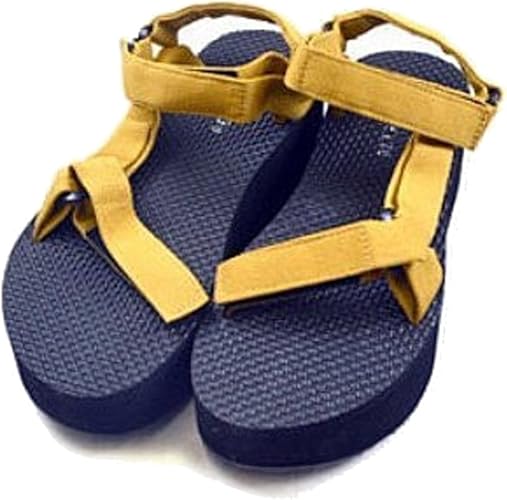 Amazon スポーツサンダル 厚底サンダル ビーチサンダル Retro Girl レトロガール M 22 5 23 5cm イエロー ビーチサンダル