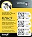 Dynotag® Web/GPS Enabled QR Smart Mini Fashion Tags - 3 Identical Tags for Gear