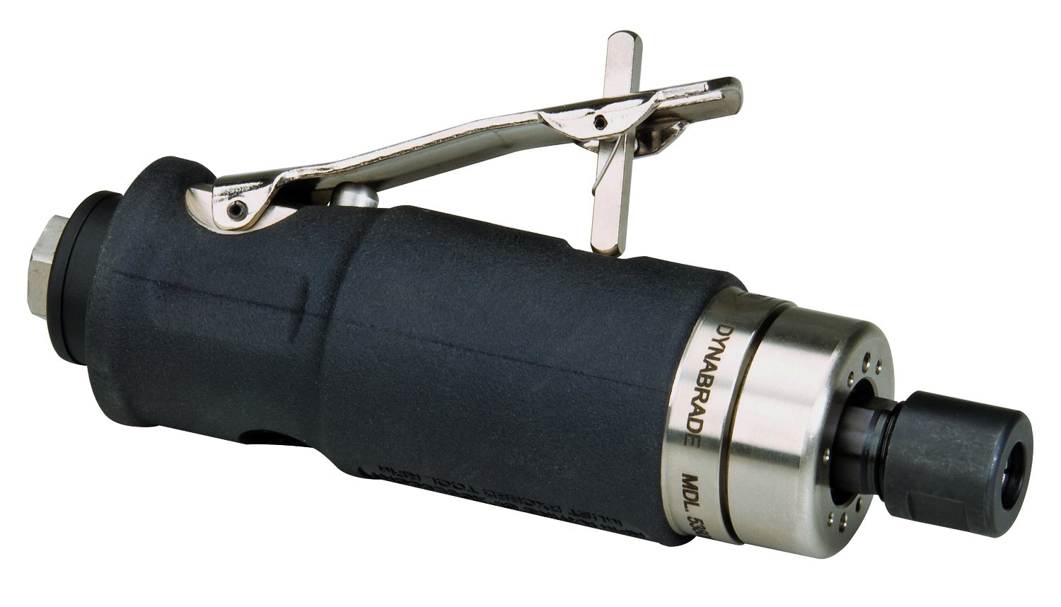 Dynabrade 53808 Amoladora troqueladora de línea recta, carcasa de acero, 0,5 HP