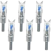 Lzwow 6PCS Lighted Nocks for Crossbow with .300/7.62mm Inside Diameter Led Nocks Arrow nocks for Archery Hunting