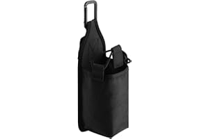 Xxerciz Nylon Belt Holster Compatible with Frontiersman 7.9 and 9.2 Ounce Bear Spray Canisters, Portable Pouch with Carabiner