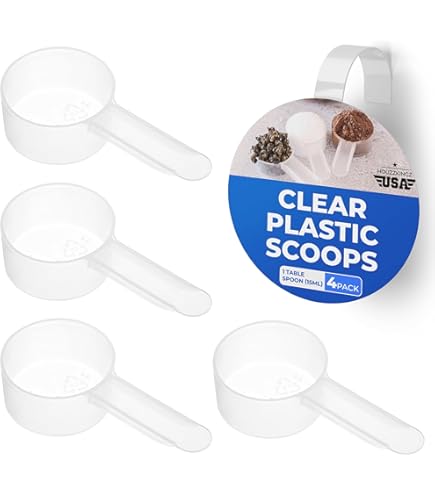 Amazon.com: 67 mL Plastic Measuring Packaging Scoop (=67 cc