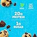 ONE Basix Protein Bar Cookie Dough Chocolate Chunk 12 Count, Gluten-Free Protein Bar with High Protein (20g) and Low Sugar (1g), Guilt Free Snacking for Healthy Dietsthumb 3
