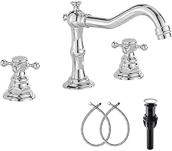 GGStudy Two Handles Three Holes Faucet 8-16 inch