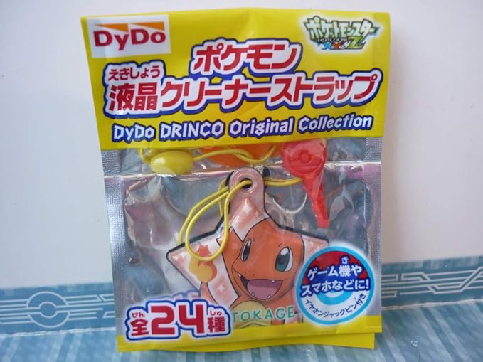 Amazon Co Jp ポケモン 液晶クリーナー ストラップ ヒトカゲ ダイドードリンコ オリジナル ポケットモンスター 服 ファッション小物