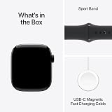 Apple Watch Series 10 GPS 42mm Jet Black Aluminium Ink Sport Loop One Size view 6