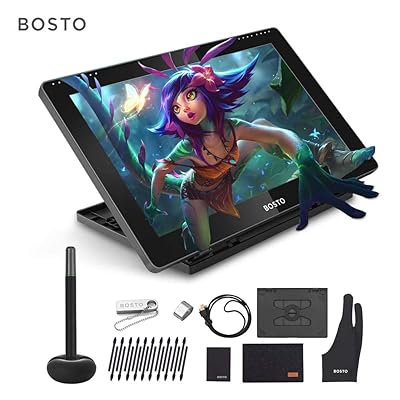 Tablet Display Bosto 16hd Leslaur BOSTO BT-16HD Portable Inch H