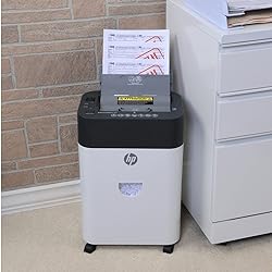 HP - Paper Shredder Micro Cut, 100-Sheet Auto