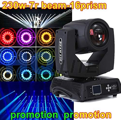 1pcs BLACK 2phase carton pack 230w 7R Sharpy Beam Moving Head Light Touch Screen Dmx 16/20ch for Stage Disco DJ