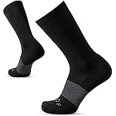 OS1st Wicked Comfort Merino Wool Crew Socks – Max Cushion, Light Compression, Blister Protection, Breathable