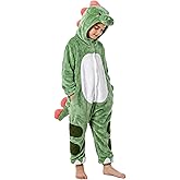OLAOLA Kids Animal Onesie, Unisex Onesies, Plush Cosplay Pajamas for Girls Boys, One-Piece Sleepwear Halloween Costume