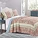 Barefoot Bungalow Palisades Pastel Bedspread Set, 3-Piece, King