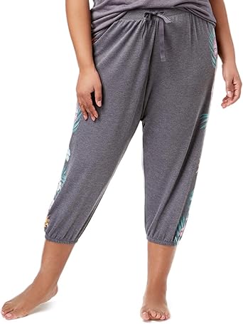 plus size cropped joggers