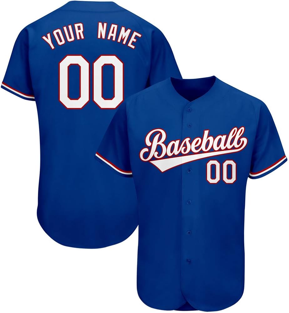 Baseball jersey personalized Clearance