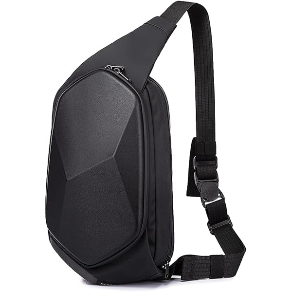 DAZZLESUN Men's Waterproof Sling Bag - Nylon Crossbody Daypack For Travel & Hiking