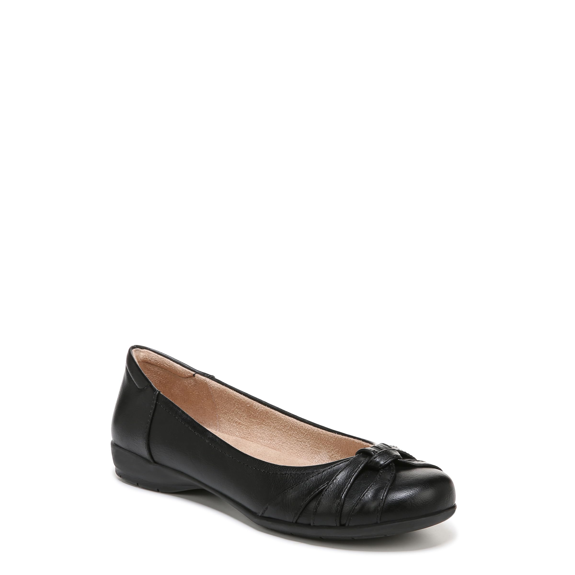 View 1 of Naturalizer Soul Women's Gift Ballet Flat Black 9 W