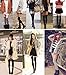 Gellwhu Women Girl Long Cotton Socks Over the Knee Thigh High Stockings 3-Pack
