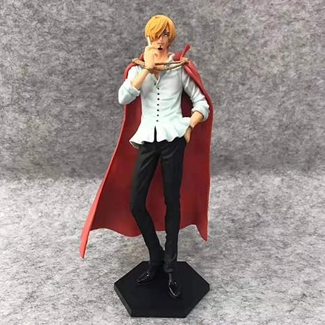 Amazon Co Jp Jsfq レッドマント サンジ アニメワンピースモデル トイコレクションフィギュア デスクトップデコレーション おもちゃ 模型 ポリ塩化ビニル 25cm ホーム キッチン
