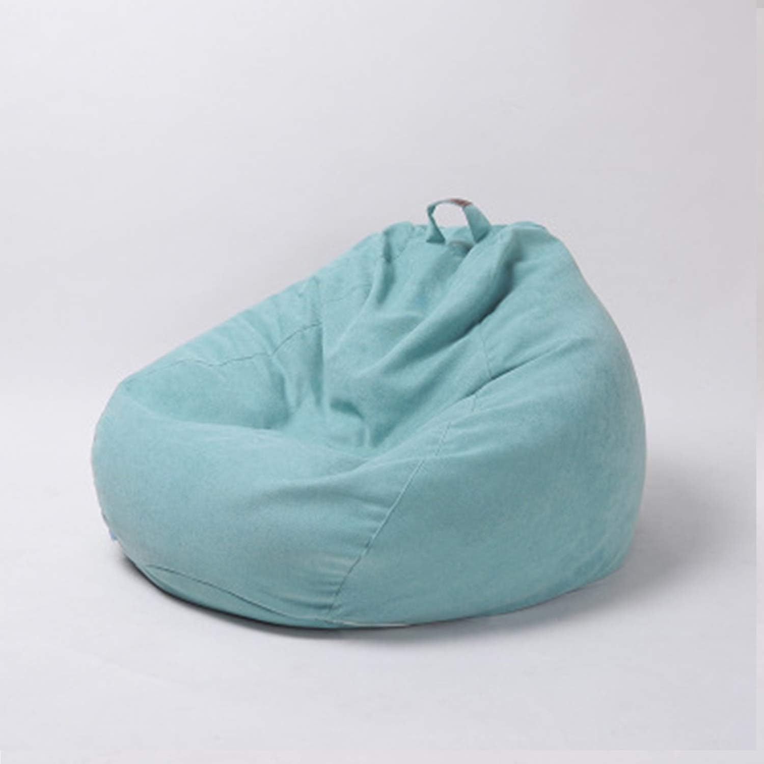 HEIFEN Solid Color Bean Bag Lazy Sofa Bean Bag Sofa Short Cashmere Jacket Simple For Bedroom Living Room Balcony Size 90cm*110cm (39.37inch*47.24inch)