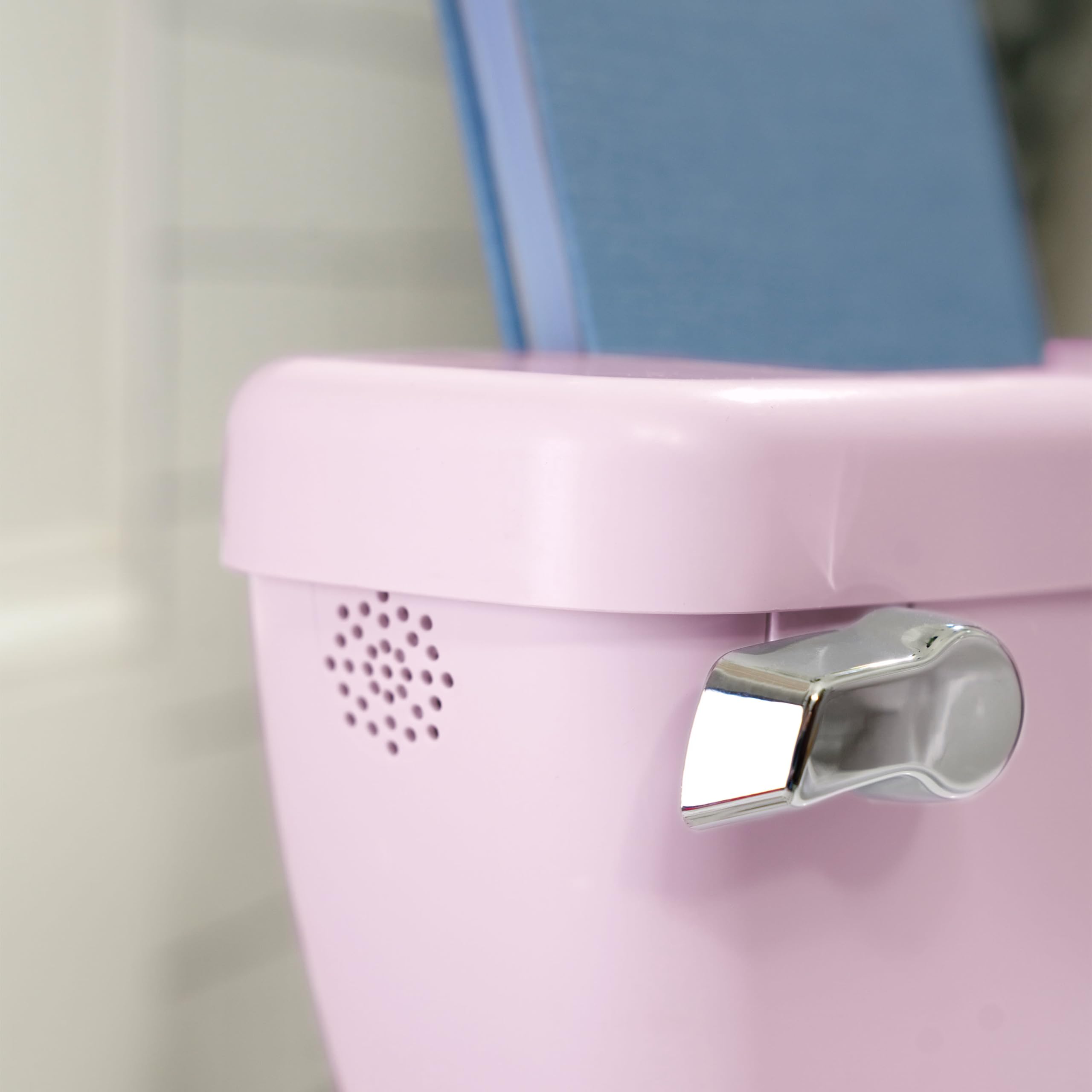 Summer by Ingenuity My Size Potty Pro in Pink, Infant Potty Training Toilet, Lifelike Flushing Sound, for Ages 18 Months, Up to 50 Pounds