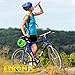 ETRONIC Security Bike Lock Self Coiling Resettable Combination Lock Bike Cable Lock, 6-Feet x 3/8-Inch - Green