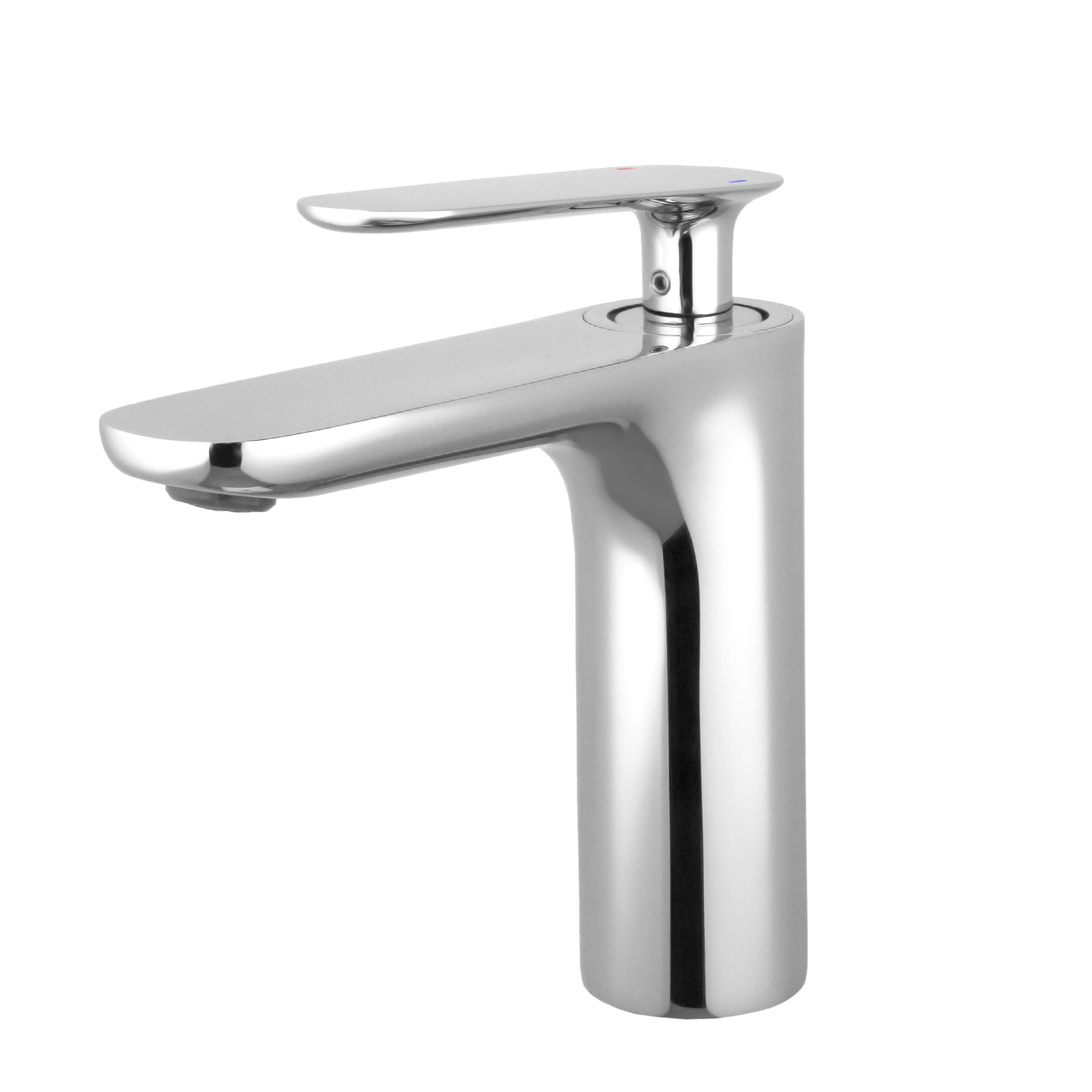 Xcel Home Premium Chrome Brass Monobloc Basin Tap - Sleek Design, Durable Build (Tap Design 2)