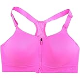 Victoria's Secret Pink Seamless Air Front Close Sports Bra Pink Large