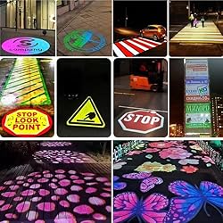 Arxenovath GOBO Projector Floor Projector Lights