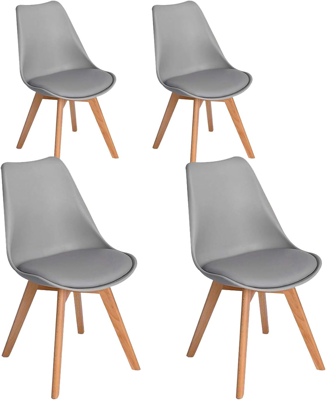 Silla de comedor de estilo simple, silla de recepción, cómoda silla de