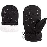 POXIMI Winter Toddler Snow Gloves Baby Boys Waterproof Gloves for Girls Warm Mittens Fleece Ski Mittens for Outdoor Sports