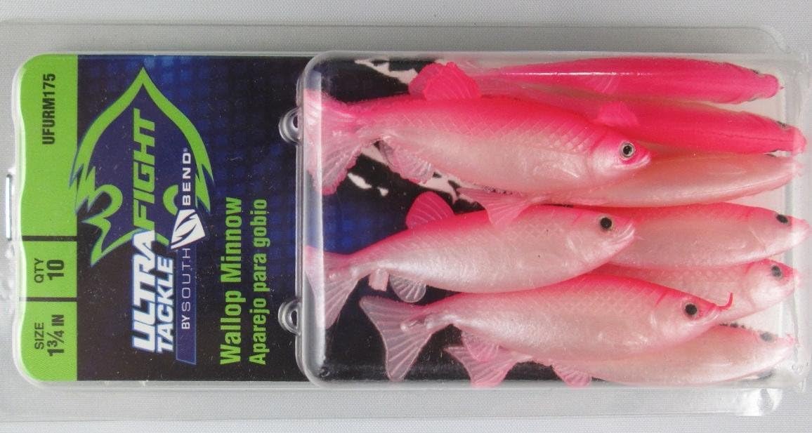 Ultra Fight 160727-Maurice Uf Wallop Mino PRL/Pink Fishing Equipment, 1.75"