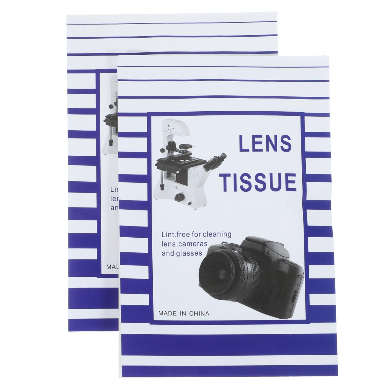 iplusmile Lens Cleaning Paper Tissue: 100 sheets Camera Lenses Wipes Paper Electronic Screens Cleaning Cloth for Microscope,Precision Optics,10 × 15 cm