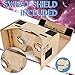 D-scope Pro(TM) Google Cardboard Kit 45mm Focal Length with Magnet Washer with Printed Instructions 3d HQ Virtual Reality