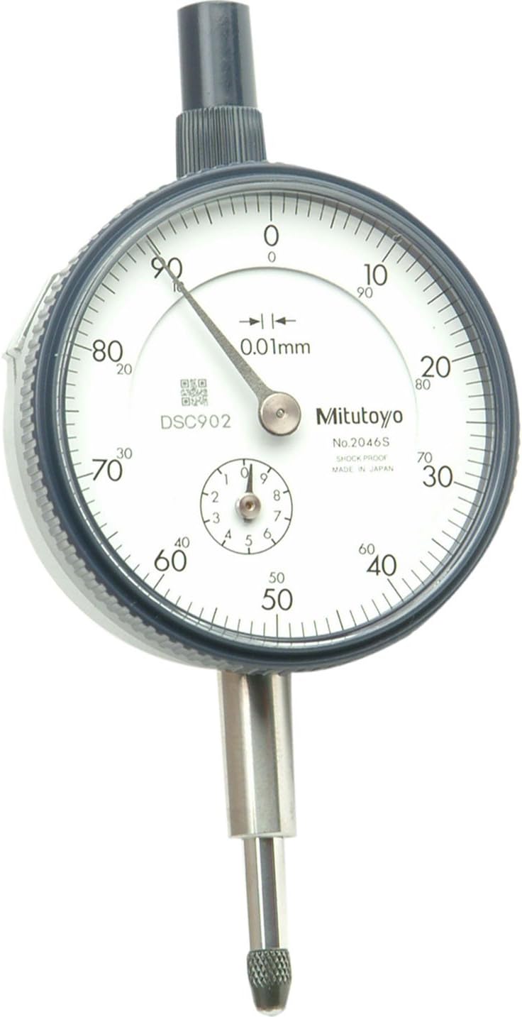 Elite Choice Mitutoyo 2046S Dial Indicator 0.01mm Grad (1) - Min 3yr Warranty