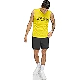 DKNY Mens Sleeveless Quick Dry 40+ Protection UPF Active Top