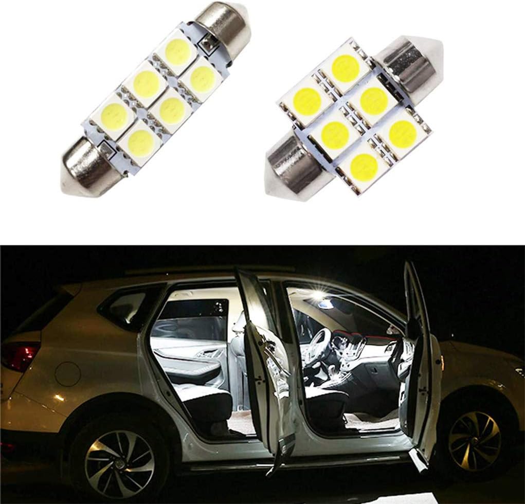 LED Bulbs For KIA RIO（low match）Reading lights,Xenon White