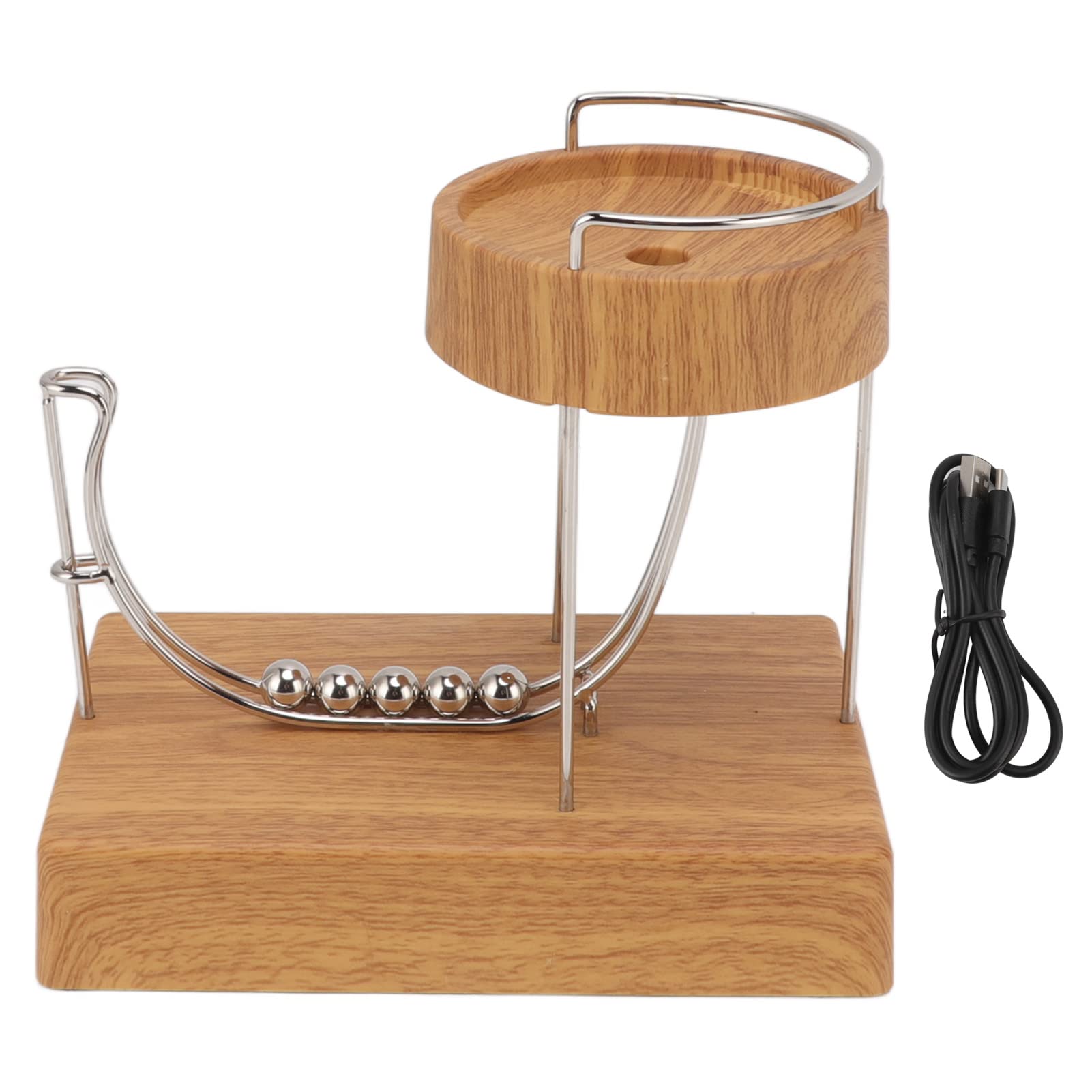 Photo 1 of AUNMAS Art Perpetual Motion Machine Desk Toy, Perpetual Motion Simulator Non Stop Toys, Desktop Decoration Toys