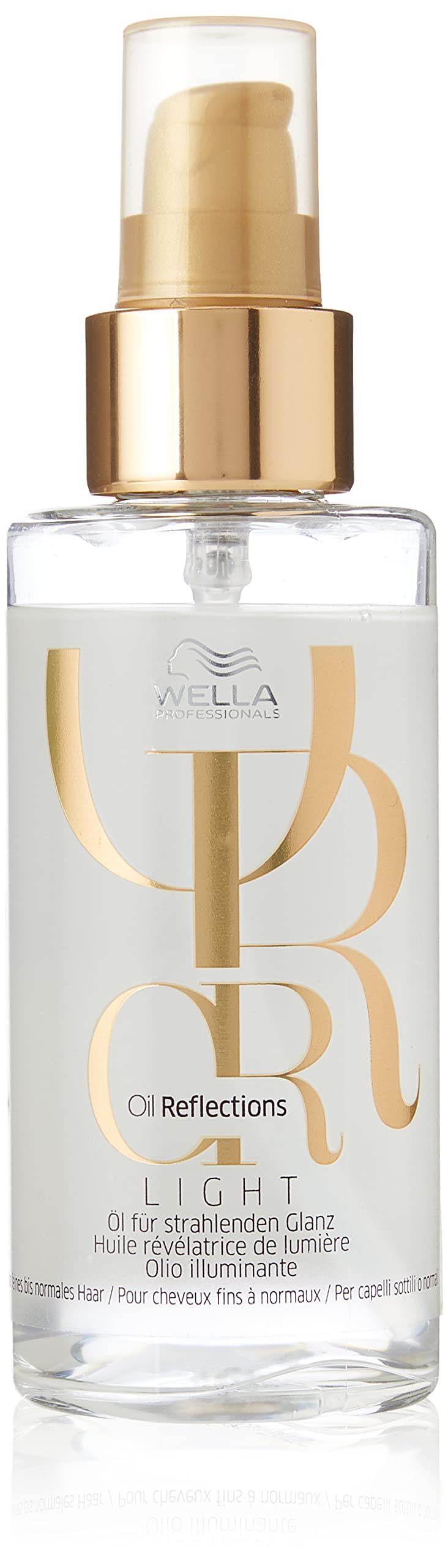 WELLA Professionals Oil Reflections Light Oil with Pearlescent Shine for Fine to Normal Hair