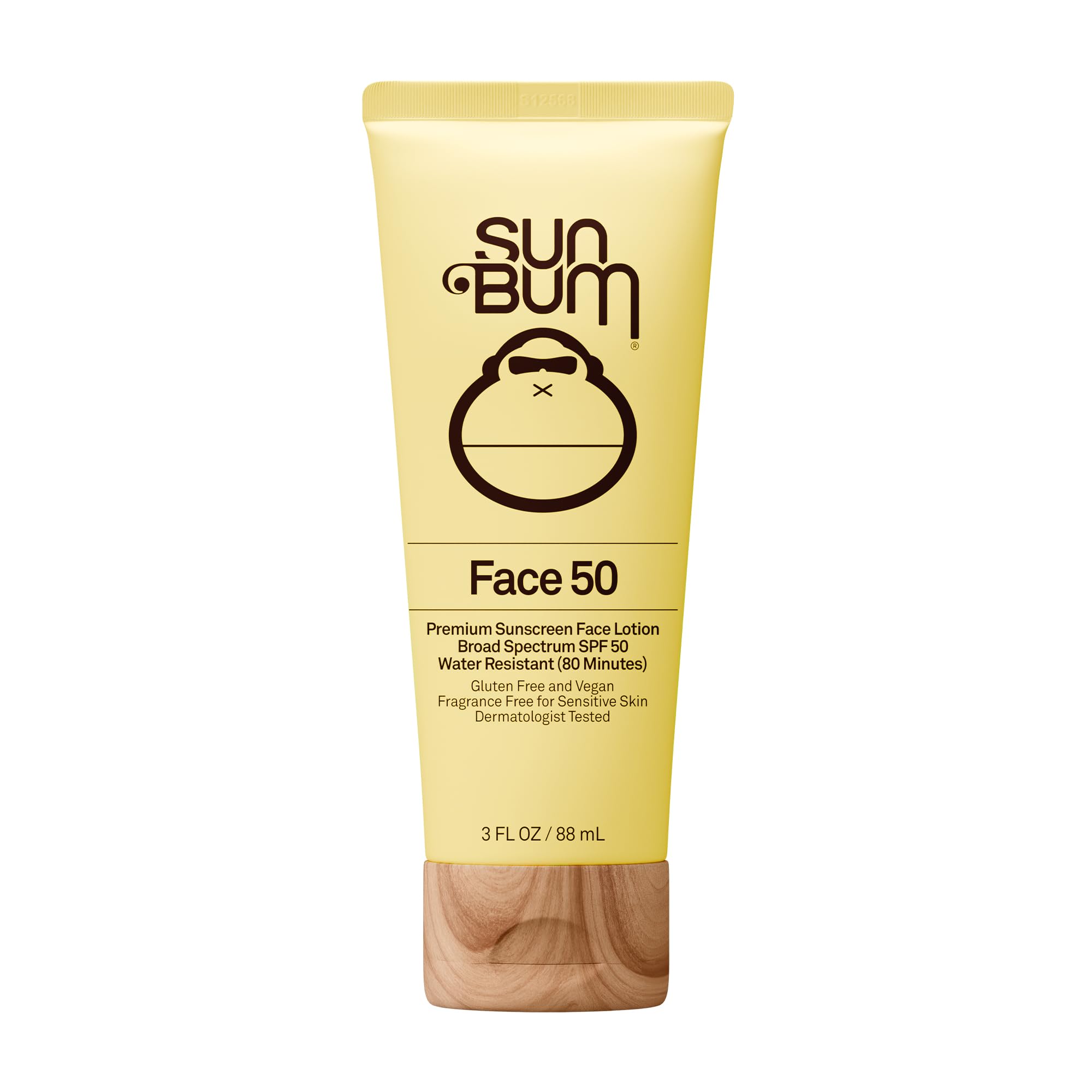 Sun Bum SPF 50 3oz Face Lotion