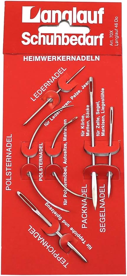 Heimwerkernadeln Nadelsortiment 6-teilig für Einsatz in Werkstatt , Haushalt, Hobby