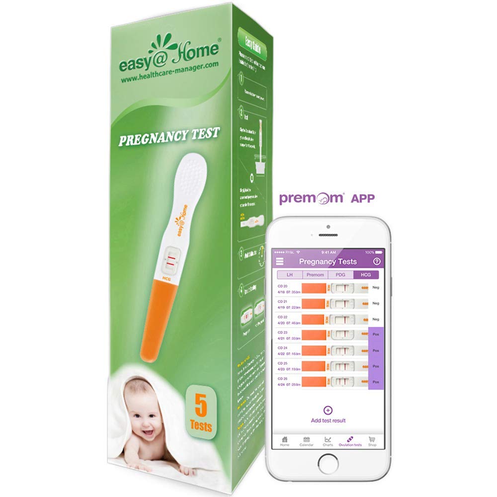 EasyHome Pregnancy Test Early Detection,5 Pack Accurate and Early