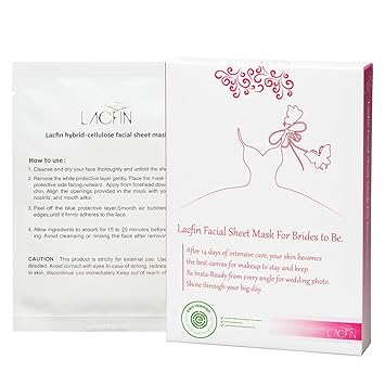Amazoncom Lacfin Facial Sheet Mask For Brides To Be 7 - 