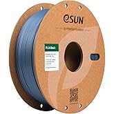 eSUN PLA Basic Filament 1.75mm, 3D Printer Filament High Speed PLA for Fast Printing, 1KG Spool (2.2 LBS) 3D Printing Filament for High Speed 3D Printers, Grey